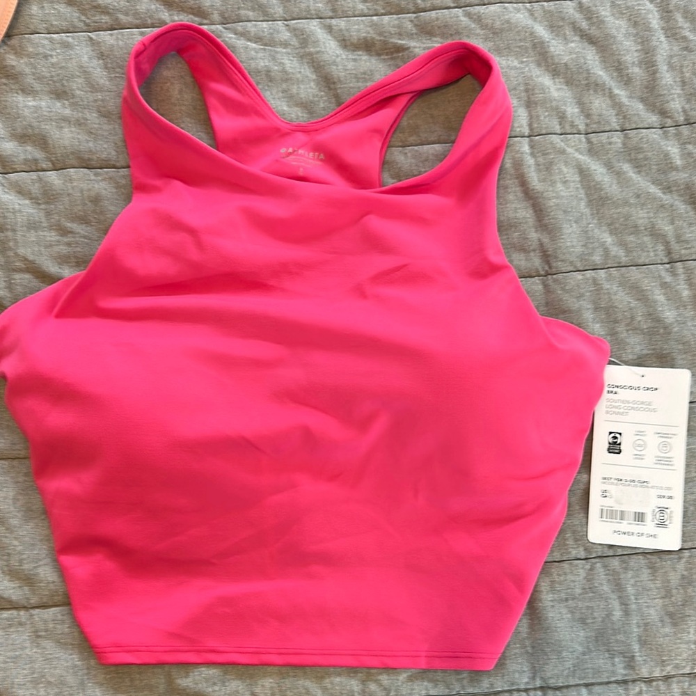 Athleta Pink Sports Bra